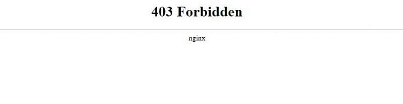 Advance Server website closed